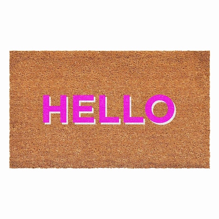Calloway Mills Doormat, Coir/Vinyl, 24 in W x 36 in L 112212436